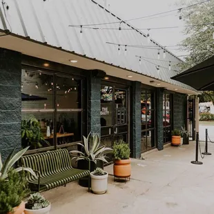 Outdoors patios area