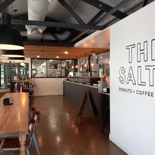 They have an open kitchen.