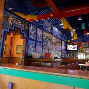 Cool Sports Bar Area with Royals and Chiefs