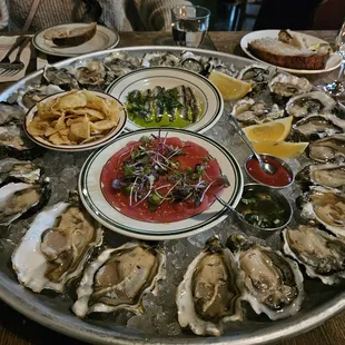 shellfish, oysters and mussels, food, oysters, mussels