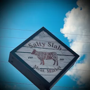 a sign for a restaurant