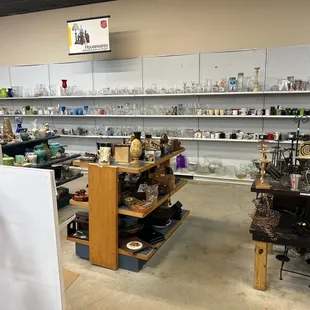 Glassware etc