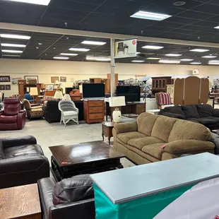 Lots of furniture