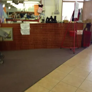 Registers at the front