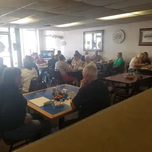 Busy and great small town feel
