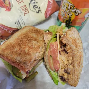 Chicken salad sandwich