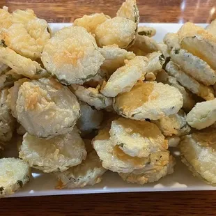 Crispy Fried Pickle apoetizer is HUGE!
