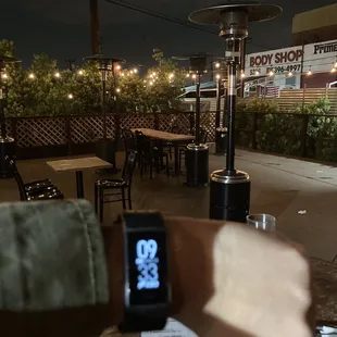 9:33pm on a Saturday night. Is it as empty as it looks? Or is everyone smushed up in one tiny section?