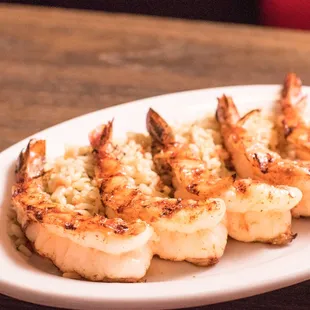 Grilled jumbo shrimp
