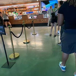 How fast the lines move