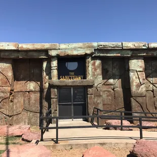 The front entrance of The Sanctuary.