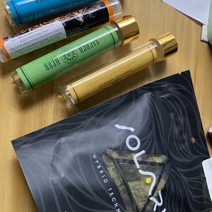 Solaris flower and sacred prerolls