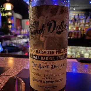 Sand dollar rare character single barrel pick