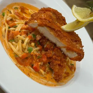 Diablo Chicken Pasta