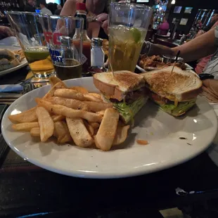 Blacken chicken sandwich