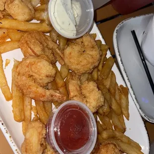 Jumbo fried shrimp