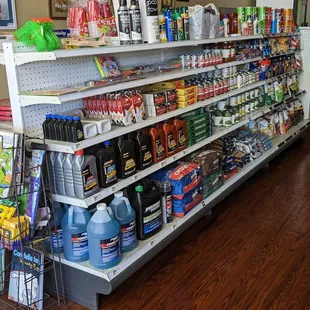 a variety of products