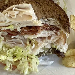 Turkey Bacon Sandwich