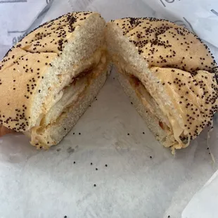 food, bagels, bagel