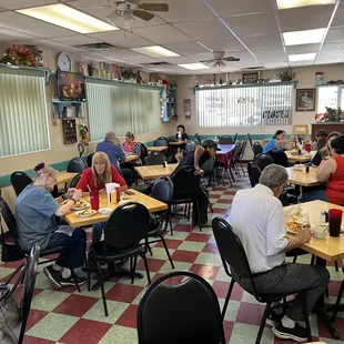 Indoor dining are