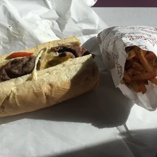 Ribeye steak samich-YUM