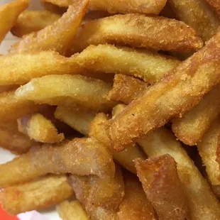 double coated fries
