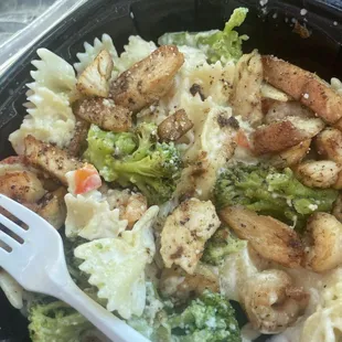 Special of the day: chicken and shrimp Alfredo. Best I have ever had in my life.