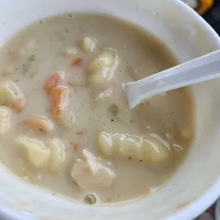 Chicken noodles soup