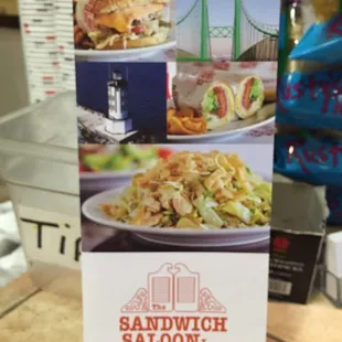 A lot to choose come pick up a menu!