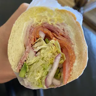 Italian Deluxe Sandwich Lunch