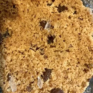 Cookies with hard plastic cooked in them Oatmeal Chocolate Chip Walnut Cookie