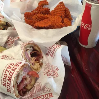 Sweet Potato Fries Lunch