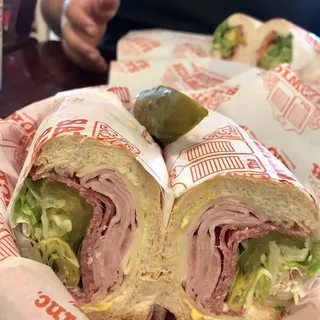 Submarine Sandwich Lunch