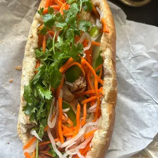 Grilled Chicken Banh Mi
