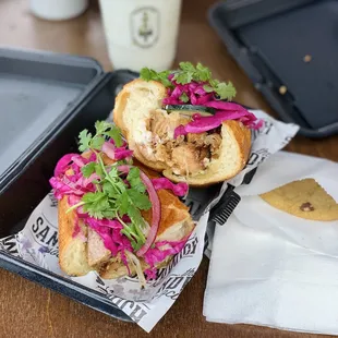 Pork Belly Sammich - yum!