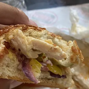 Hair in my sandwich