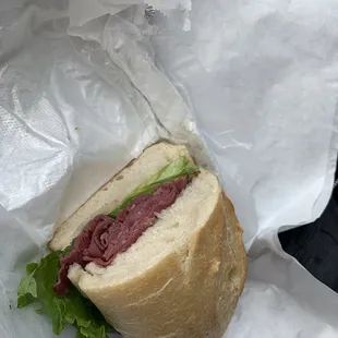 Pastrami Sandwich