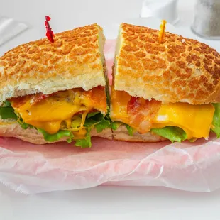 #2) The Dani California Club
Turkey, bacon, cheddar &amp; avocado.