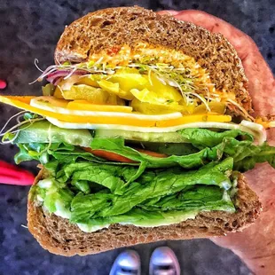 Rainforest Veggie Sandwich