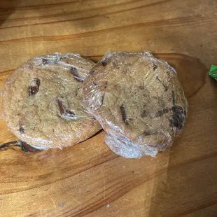 Triple Chocolate Chip Cookies