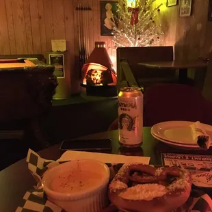 Pretzels with beer cheese yum