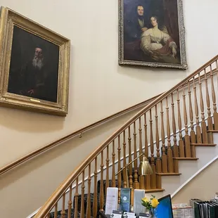 Staircase in the entrance