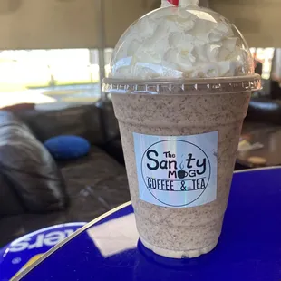 Frozen Mocha with chocolate chips