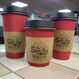 Hot coffee anyone? Whether it's brew, a latte or cappuccino it's guaranteed to give you the Sanity you need!