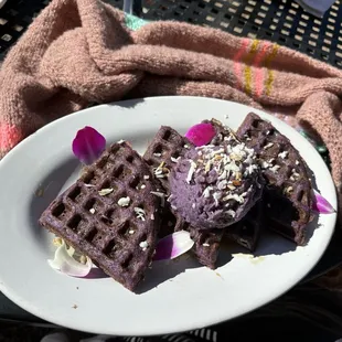 Ube Waffles