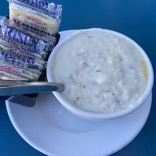 Side of clam chowder