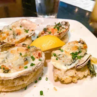 Oyster Rockafeller - delicious!!