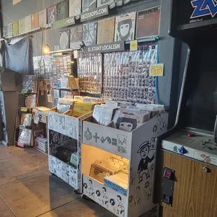 They sell some records