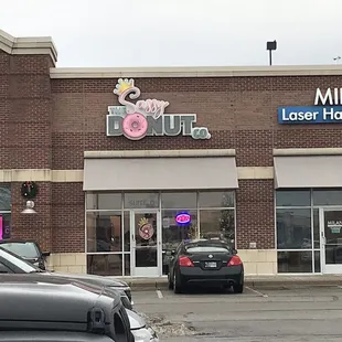 the front of the store