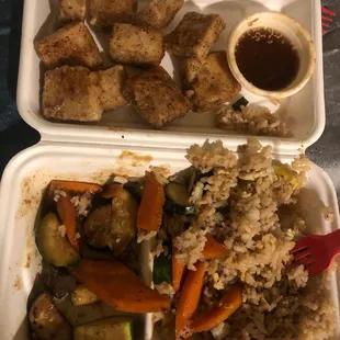 Tofu entree